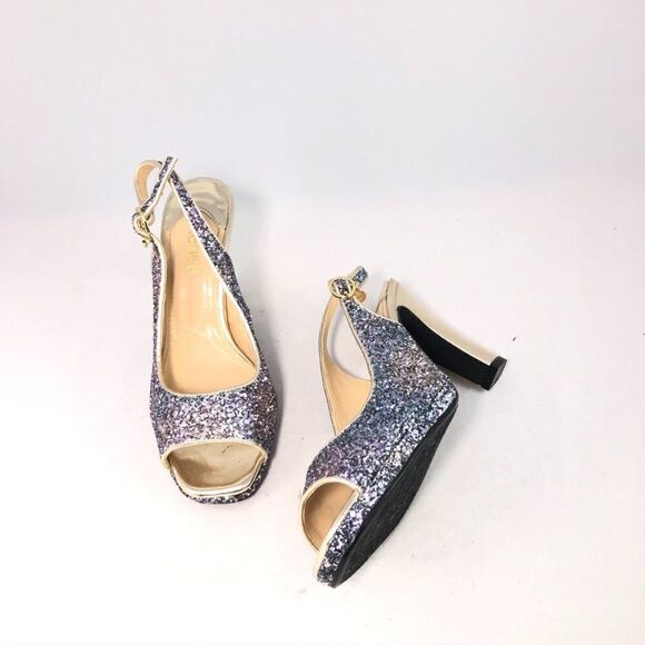J. Renee Calador Glitter Slingback Pumps, Size 6 - Picture 15 of 15